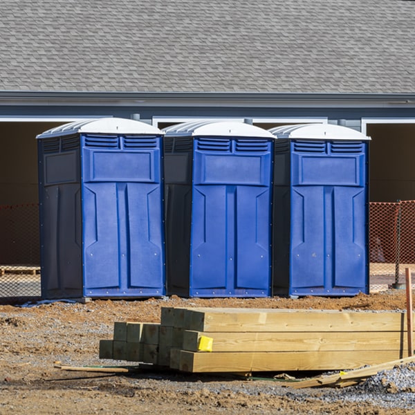 how many portable restrooms should i rent for my event in Luckey